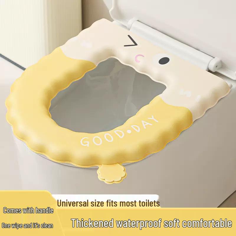 Universal Waterproof Washable Toilet Seat Cushion - Thick, Warm, Portable, and Adhesive for All Seasons
Universal Waterproof Washable Toilet Seat Cushion - Thick, Warm, Portable, and Adhesive for All Seasons
