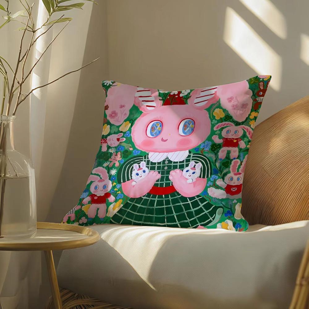 Cute Rabbit Cartoon KKima Artist Pillow Case Pattern Printed Pillowcase for Living Room Sofa Cushion Cover Bedroom Decor 30X30cm
Cute Rabbit Cartoon KKima Artist Pillow Case Pattern Printed Pillowcase for Living Room Sofa Cushion Cover Bedroom Decor 30X30cm