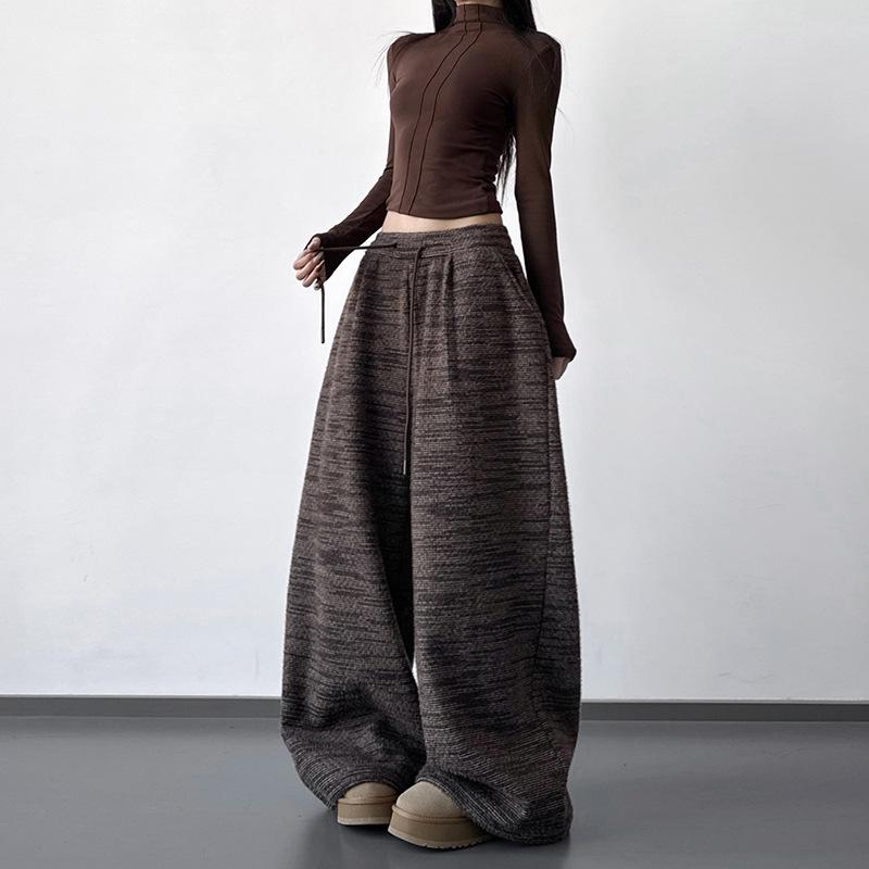 Women s Sticky Rice High-Waist Wide-Leg Pants - Autumn/Winter 2025 Loose Drape Style Medium кавовий
Women s Sticky Rice High-Waist Wide-Leg Pants - Autumn/Winter 2025 Loose Drape Style Medium кавовий