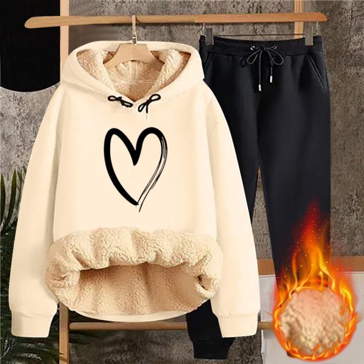 Two Piece Set Women Casual Thickened Padded Hooded Sweatshirt Fashion Printed XXXXXL бежевий
Two Piece Set Women Casual Thickened Padded Hooded Sweatshirt Fashion Printed XXXXXL бежевий