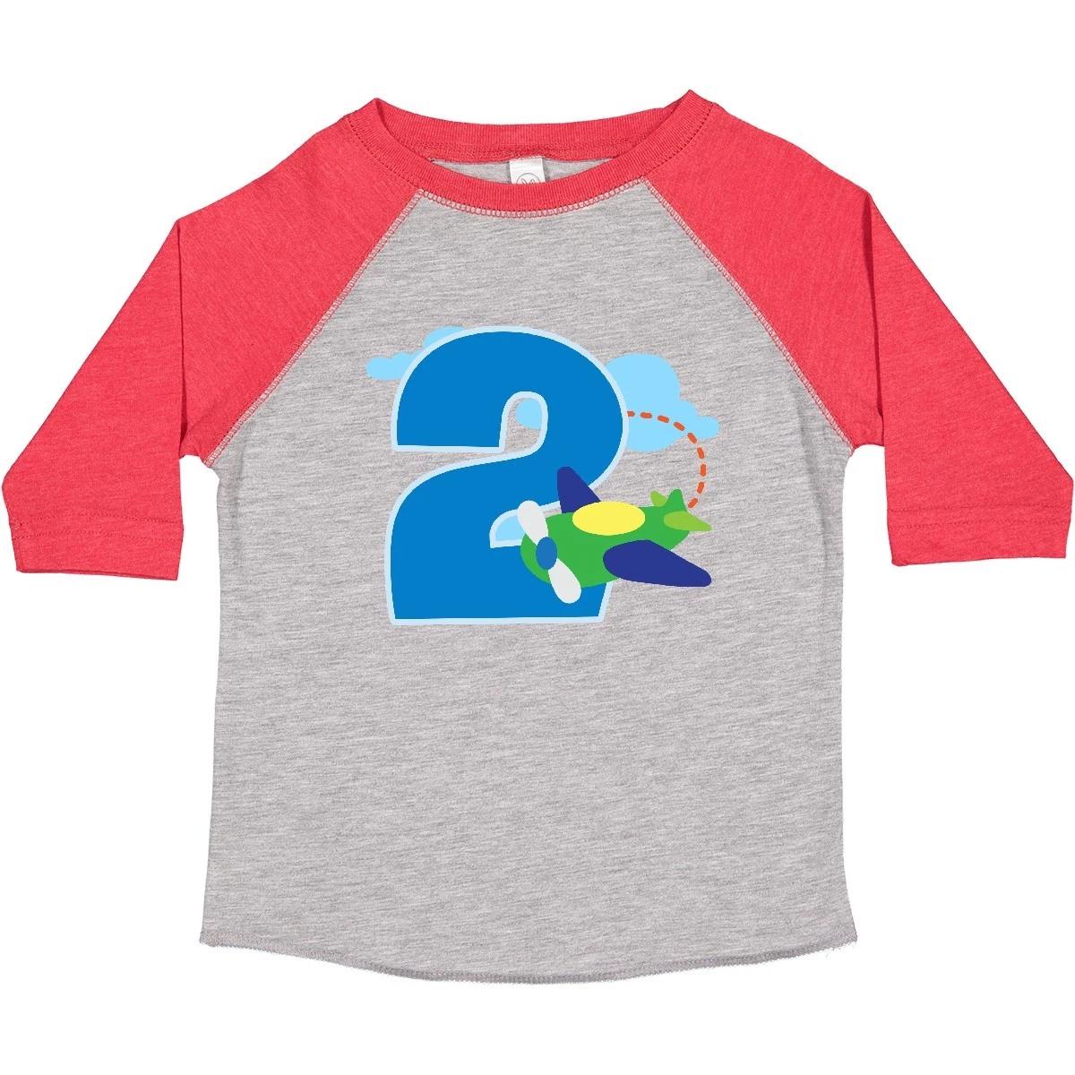 Inktastic 2nd Birthday Airplane Boys 2 Year Old Toddler kids boys T-Shirt Happy Two Im Big 120
Inktastic 2nd Birthday Airplane Boys 2 Year Old Toddler kids boys T-Shirt Happy Two Im Big 120