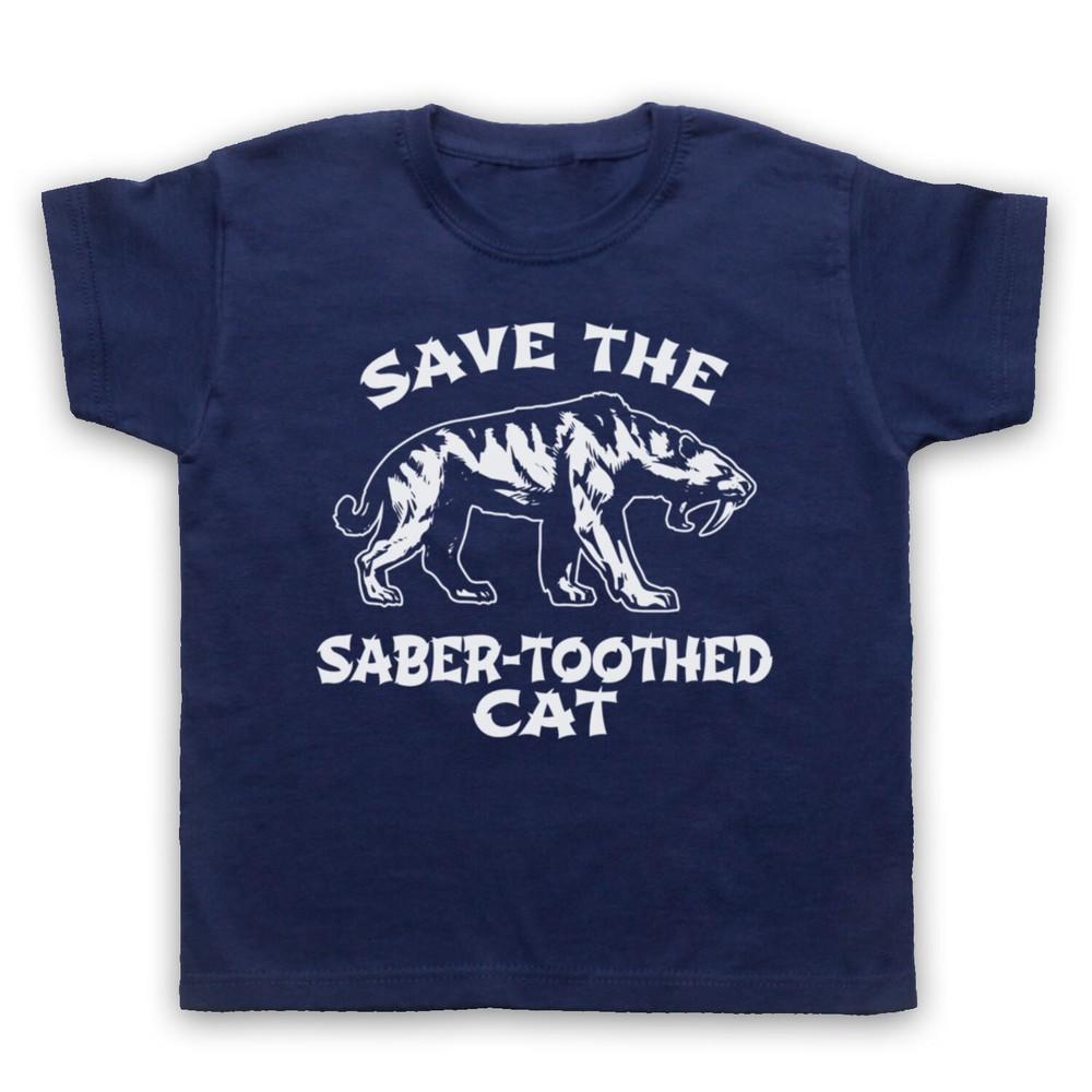 Save The Sabre-Toothed Cat Tiger Dinosaur Extinct Funny Kids Childs T-Shirt L
Save The Sabre-Toothed Cat Tiger Dinosaur Extinct Funny Kids Childs T-Shirt L
