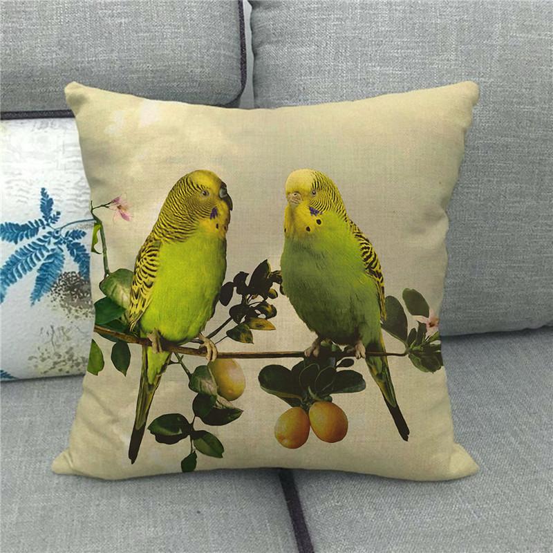 Чехол для подушки из льна с принтом попугаев и птиц 45x45 см, декоративные наволочки для домашнего дивана, наволочка с красивым рисунком животных 45x45cm
Чехол для подушки из льна с принтом попугаев и птиц 45x45 см, декоративные наволочки для домашнего дивана, наволочка с красивым рисунком животных 45x45cm