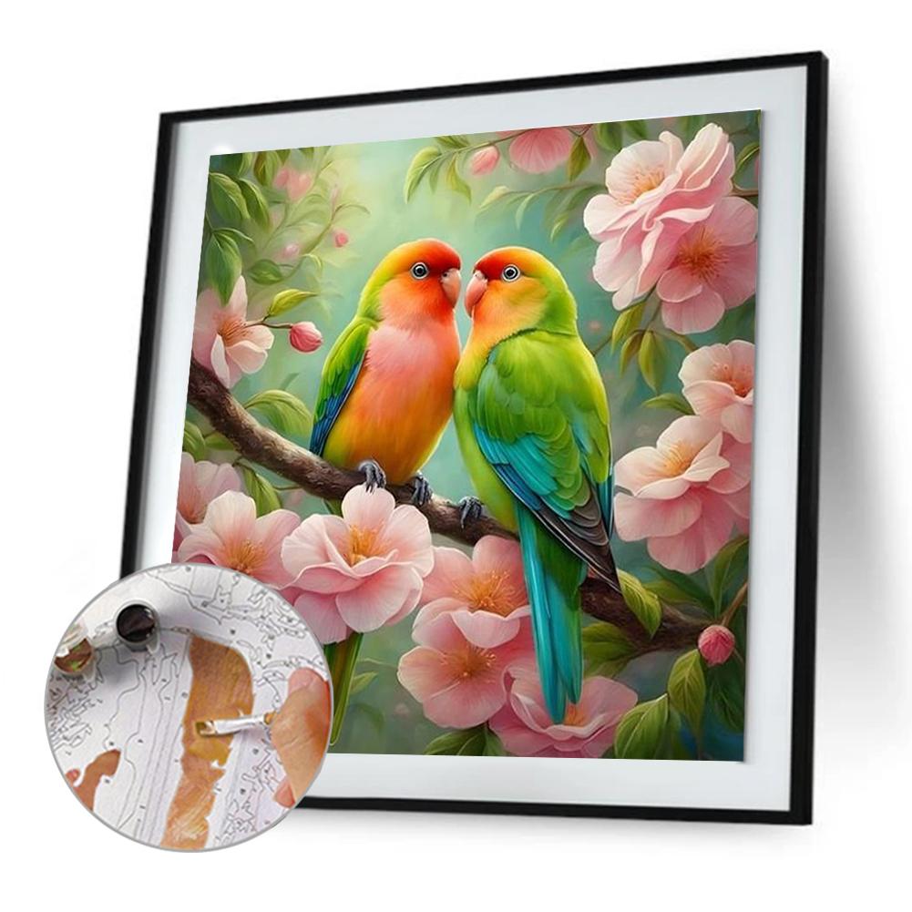 Набор для рисования по номерам на холсте своими руками масляная живопись Lovebirds Home Wall Decor40x40cm
Набор для рисования по номерам на холсте своими руками масляная живопись Lovebirds Home Wall Decor40x40cm