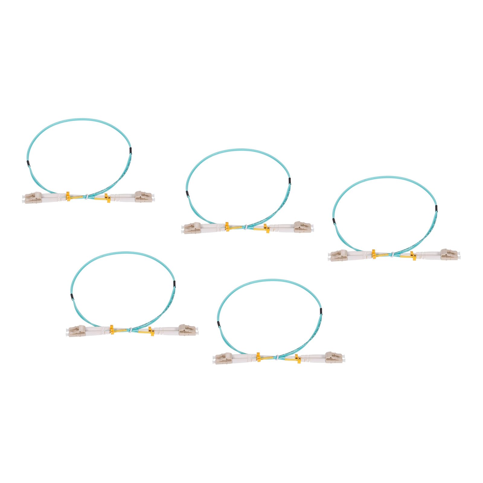 uxcell Fiber Patch Cable, Multimode Duplex LC-LC OM3 LSZH, Fiber Optic Jumper, for Network Transceivers and Instruments, Green, 0.5M, 5-Pack
uxcell Fiber Patch Cable, Multimode Duplex LC-LC OM3 LSZH, Fiber Optic Jumper, for Network Transceivers and Instruments, Green, 0.5M, 5-Pack