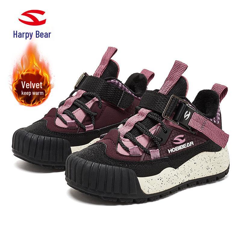Зимние ботинки для мальчиков Habi Bear - Теплые хлопковые кроссовки с вельветовой подкладкой и шиной подошвой 30 чёрный/розы красного
Зимние ботинки для мальчиков Habi Bear - Теплые хлопковые кроссовки с вельветовой подкладкой и шиной подошвой 30 чёрный/розы красного
