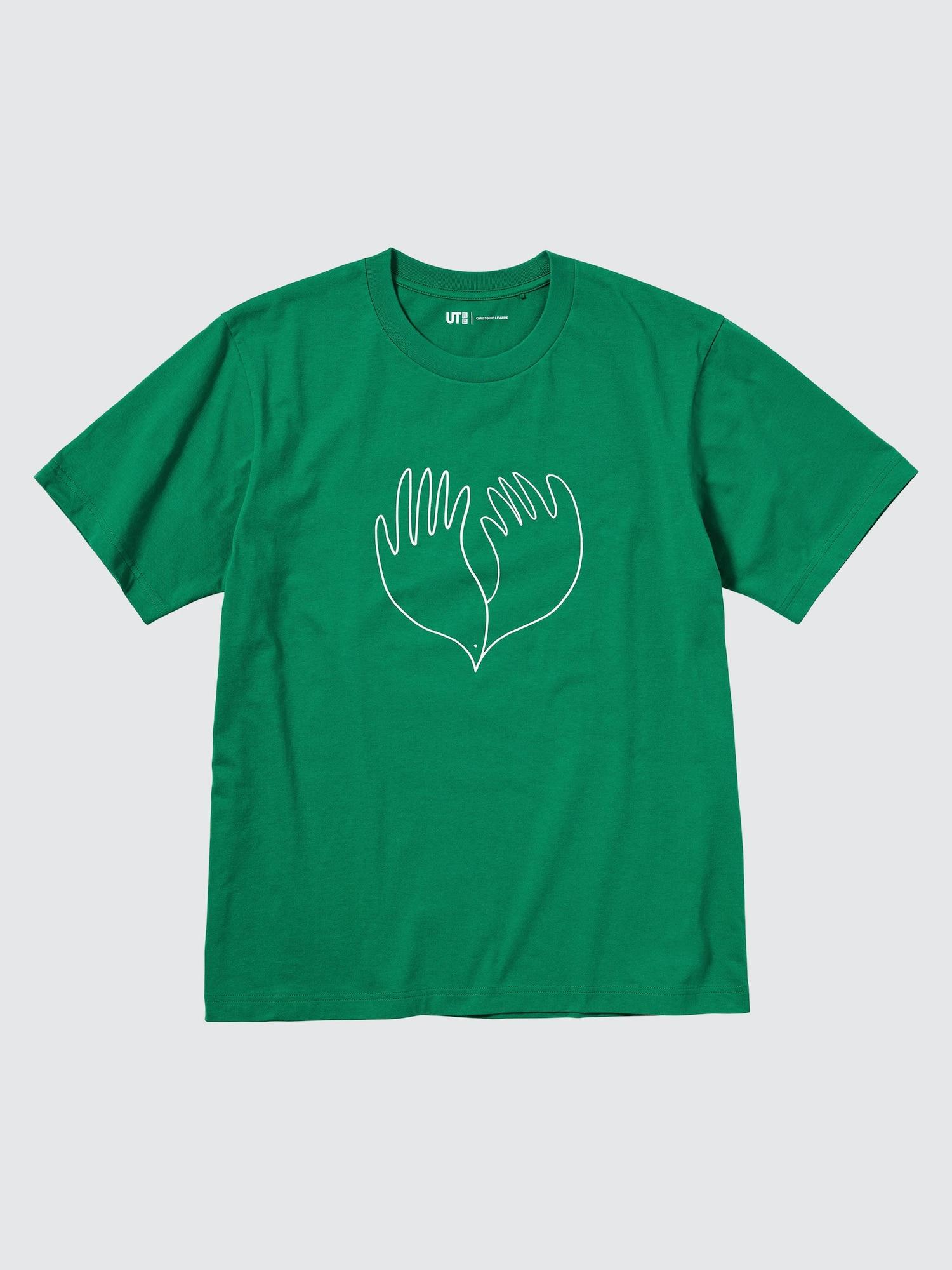 Uniqlo Japan Peace For All Graphic T shirT shorT Sleeve Regular fiT chrisTophe Lemaire 55 GREEN/XXL
Uniqlo Japan Peace For All Graphic T shirT shorT Sleeve Regular fiT chrisTophe Lemaire 55 GREEN/XXL