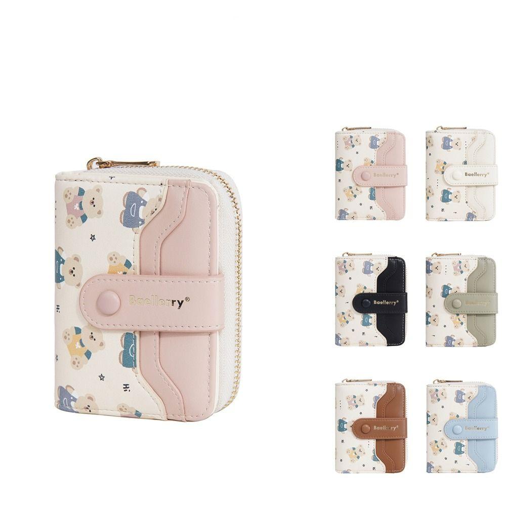 Cartoon PU Leather Card Holder Korean Style Card Bag Casual Women Wallet Travel чорний
Cartoon PU Leather Card Holder Korean Style Card Bag Casual Women Wallet Travel чорний