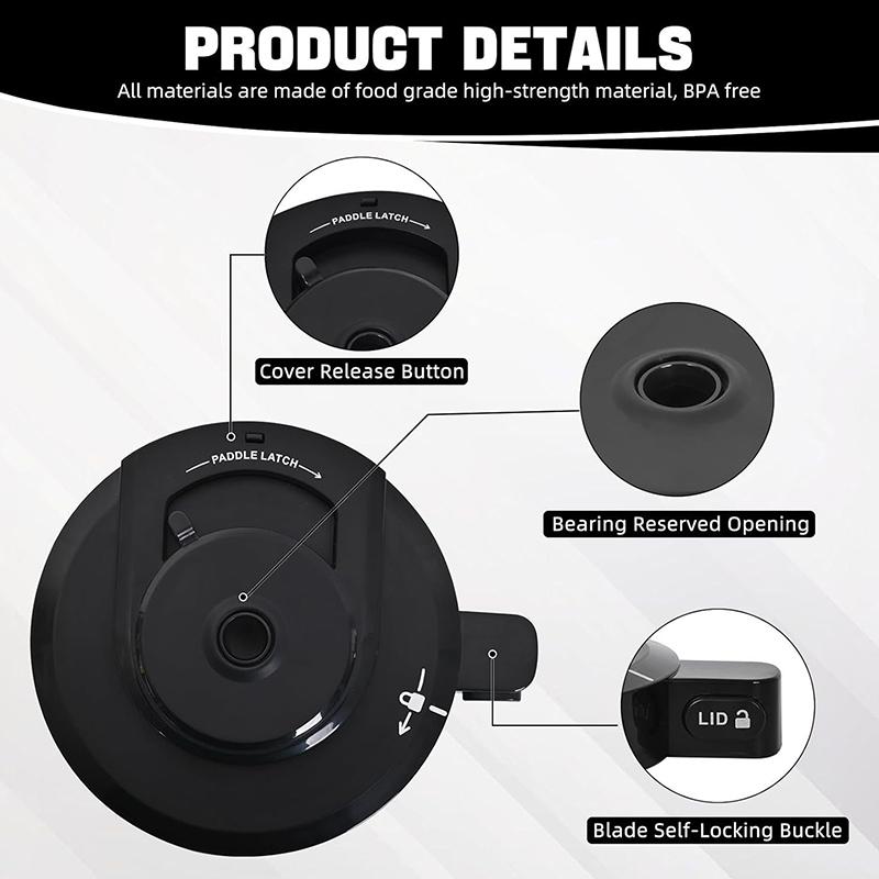 Крышка внешней чаши для мороженицы Ninja NC301, запасная крышка, совместимая с сериями NC299AMZ/NC301/NC300/NC201/NC101
Крышка внешней чаши для мороженицы Ninja NC301, запасная крышка, совместимая с сериями NC299AMZ/NC301/NC300/NC201/NC101