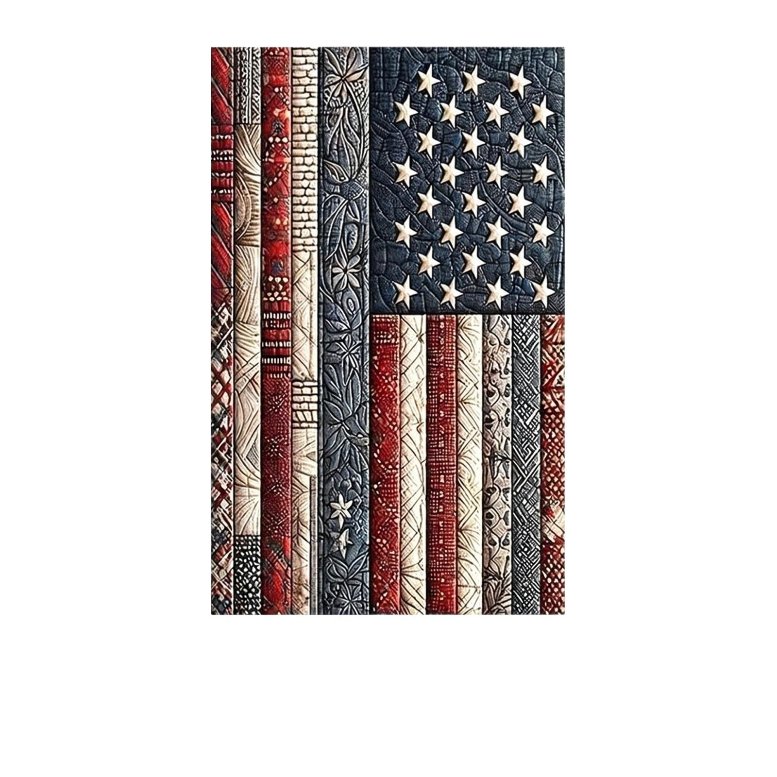 Vintage Style Flag Pattern Decorative Wall Art Canvas Print 40x50cm for Living Room Bedroom Office Home Decor One Size
Vintage Style Flag Pattern Decorative Wall Art Canvas Print 40x50cm for Living Room Bedroom Office Home Decor One Size