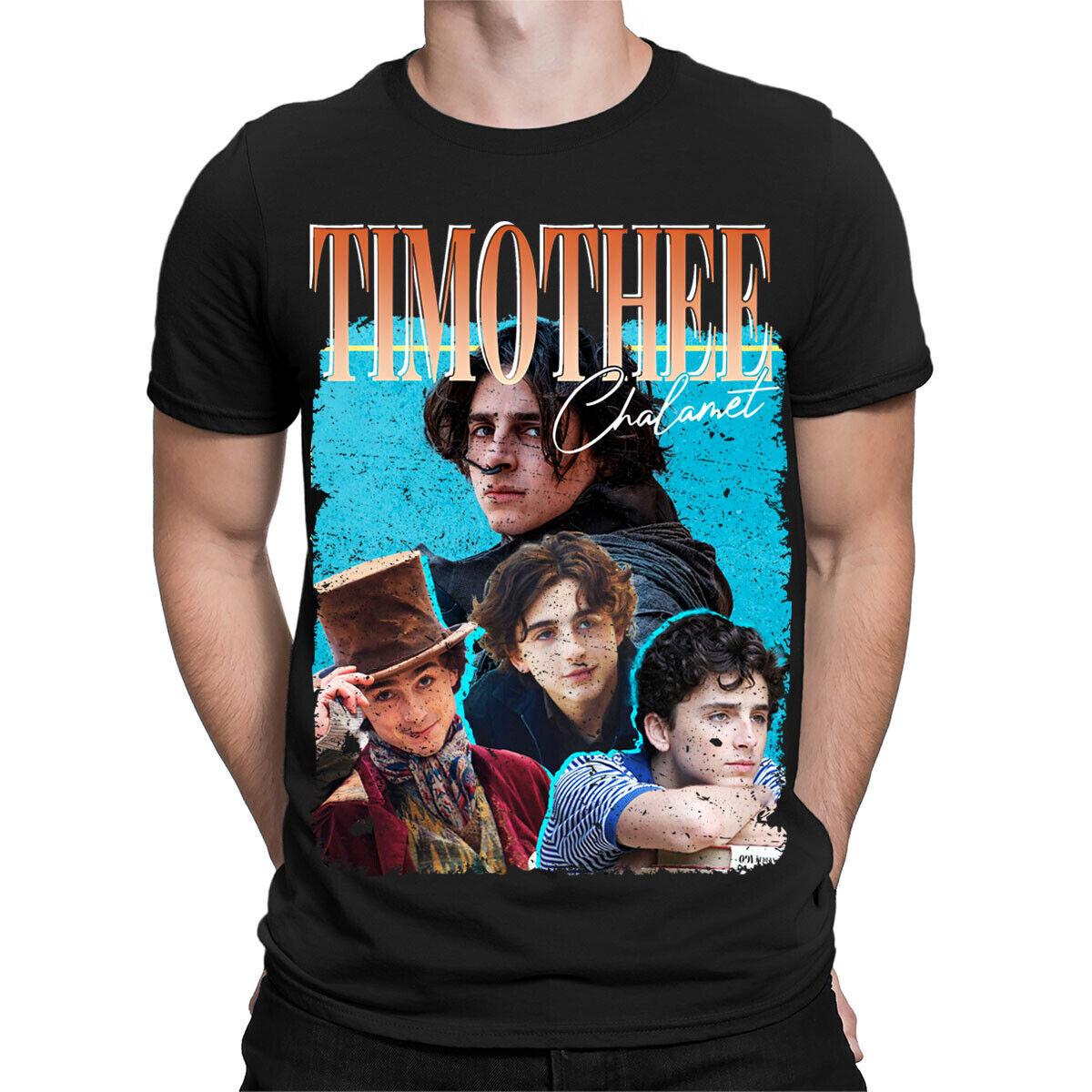 Timothee Chalamet TV Actor Retro Vintage Mens Womens 100% Cotton T-shirt Mens Tees Tops Tee Top #TA-17 2XL
Timothee Chalamet TV Actor Retro Vintage Mens Womens 100% Cotton T-shirt Mens Tees Tops Tee Top #TA-17 2XL
