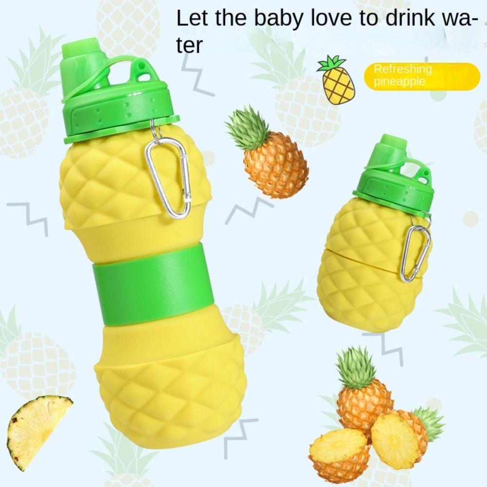 Fruit Shape Pineapple Sport Bottle Pineapple Collapsible Water Bottles Cycling жовтий
Fruit Shape Pineapple Sport Bottle Pineapple Collapsible Water Bottles Cycling жовтий