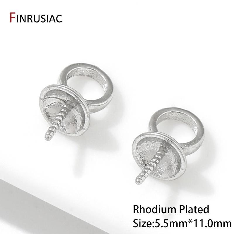 18K Gold Plated Brass Pearls Clasps Decorative Connector,Pearl Screw Threaded Eyelets Clasps For DIY Jewelry Making Accessories 5 Pieces
18K Gold Plated Brass Pearls Clasps Decorative Connector,Pearl Screw Threaded Eyelets Clasps For DIY Jewelry Making Accessories 5 Pieces