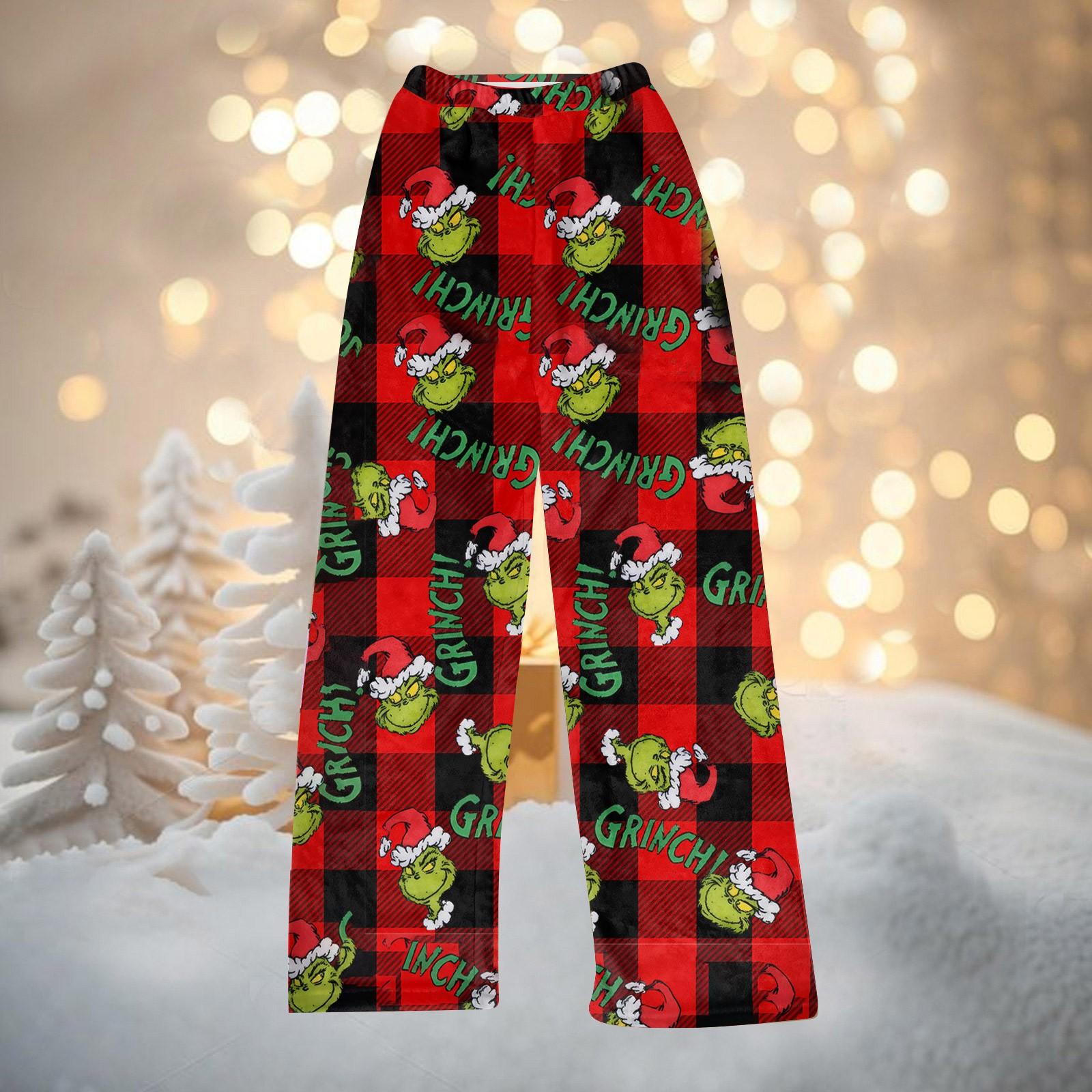 Женские осенне-зимние брюки, длинные брюки, фланелевые брюки с рождественским принтом XS красный
Женские осенне-зимние брюки, длинные брюки, фланелевые брюки с рождественским принтом XS красный