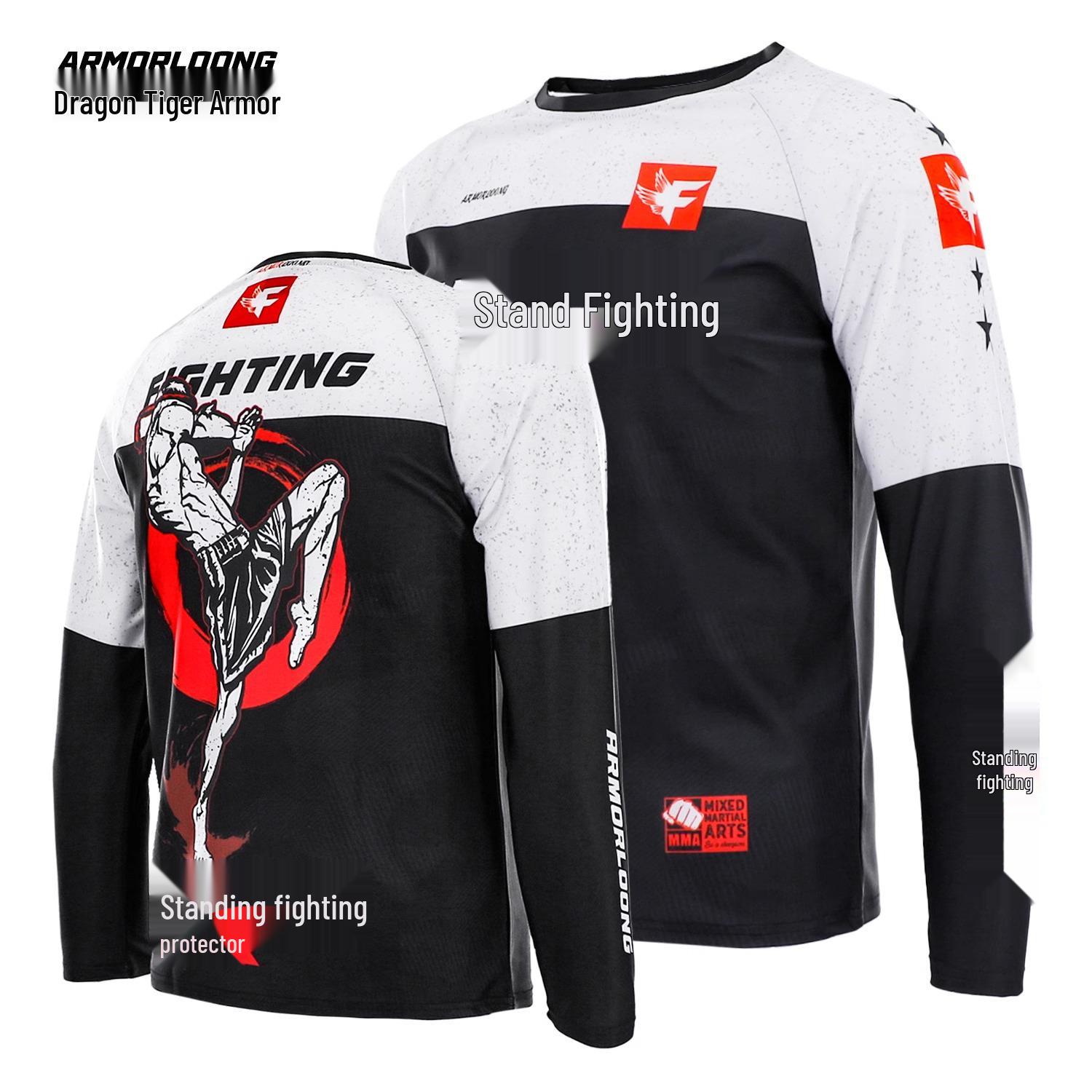 Martial Arts Long Sleeve: Muay Thai, Kickboxing, UFC, MMA Training Base Layer for Autumn/Spring XXL чорний
Martial Arts Long Sleeve: Muay Thai, Kickboxing, UFC, MMA Training Base Layer for Autumn/Spring XXL чорний