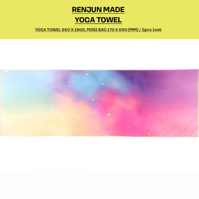 Предварительный заказ NCT DREAM DREAM FINDER: Полотенце для йоги Chase The Light 2nd MD от RENJUN Made
Предварительный заказ NCT DREAM DREAM FINDER: Полотенце для йоги Chase The Light 2nd MD от RENJUN Made