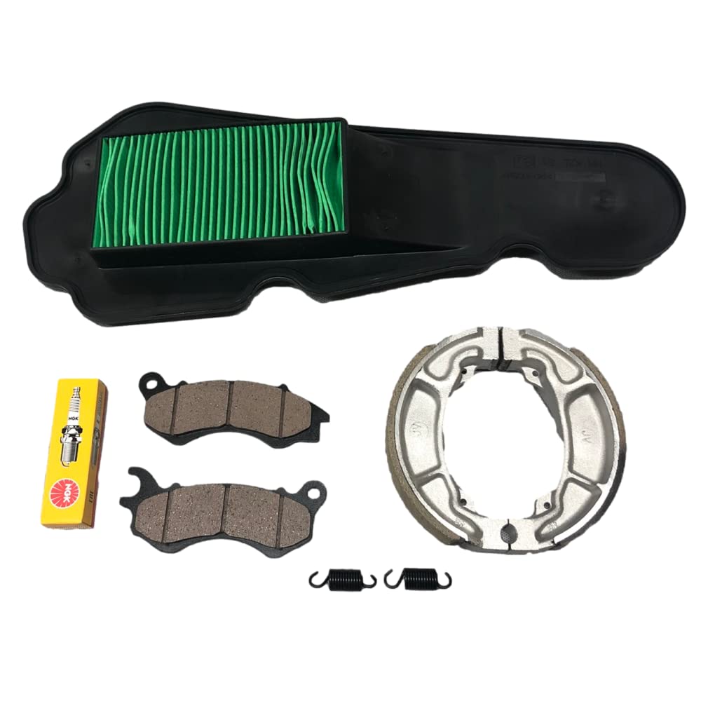 Dio 110 JF31 Dio Front and rear brake air NGK plug consumables replacement set pads, shoes, filter, CPR8EA-9, A-BPK-10019H
Dio 110 JF31 Dio Front and rear brake air NGK plug consumables replacement set pads, shoes, filter, CPR8EA-9, A-BPK-10019H