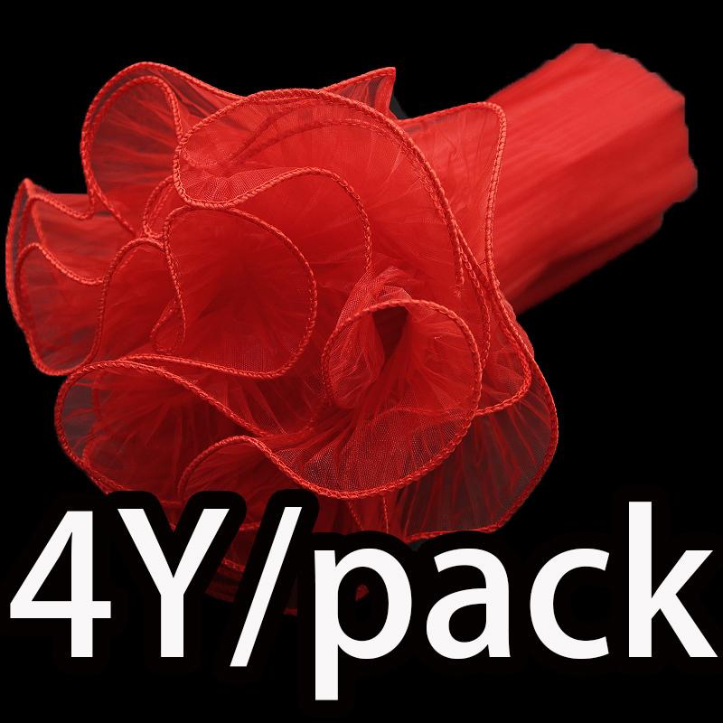 (4 Yards/Pack) 28cm Plain Edge Wave Yarn Lace Wedding Laces Fabric DIY Home Decor Tablecloth Doilies Ruffle Skirts 28CM красный
(4 Yards/Pack) 28cm Plain Edge Wave Yarn Lace Wedding Laces Fabric DIY Home Decor Tablecloth Doilies Ruffle Skirts 28CM красный