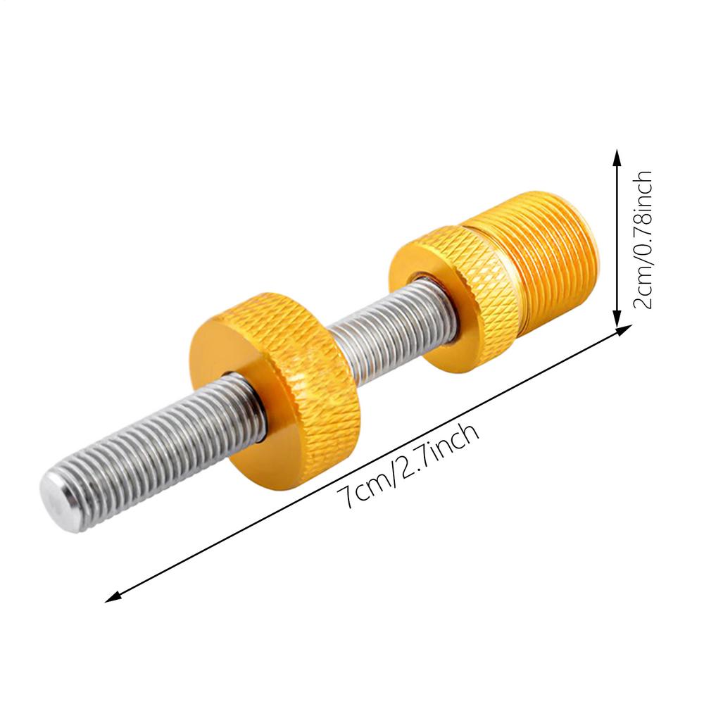 Square Hole Spline Bottom Bracket Removal Anti Drop Auxiliary Tool Bike Remover Fixing Rod Cycling Repair tools accessories золотий
Square Hole Spline Bottom Bracket Removal Anti Drop Auxiliary Tool Bike Remover Fixing Rod Cycling Repair tools accessories золотий