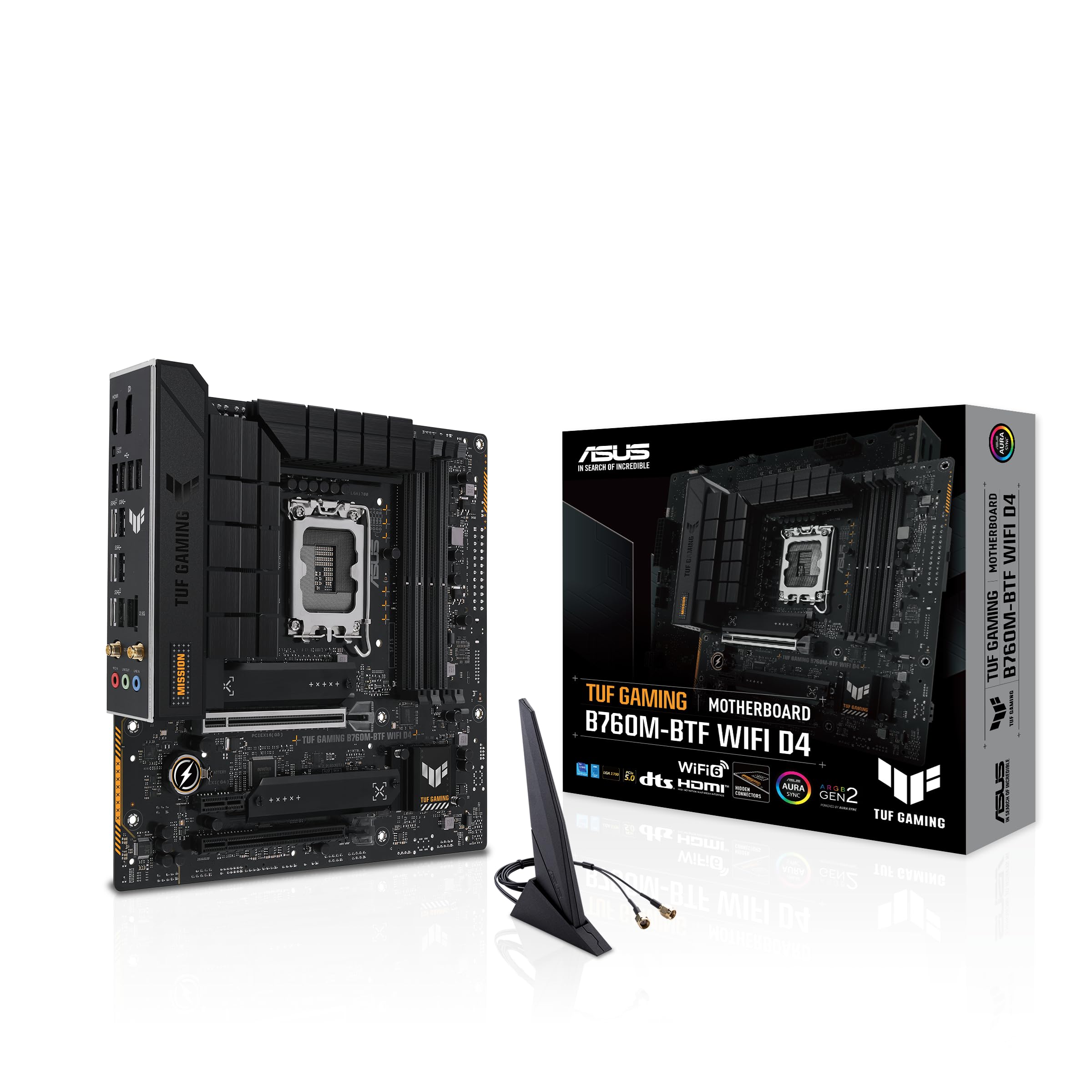 Материнська плата, сумісна з ЦП покоління ASUS INTEL B760M GAMING WIFI D4 Внутрішній авторизований дистриб’ютор продукту Відеокарта Потрібен корпус ПК 12 і 13
Материнська плата, сумісна з ЦП покоління ASUS INTEL B760M GAMING WIFI D4 Внутрішній авторизований дистриб’ютор продукту Відеокарта Потрібен корпус ПК 12 і 13