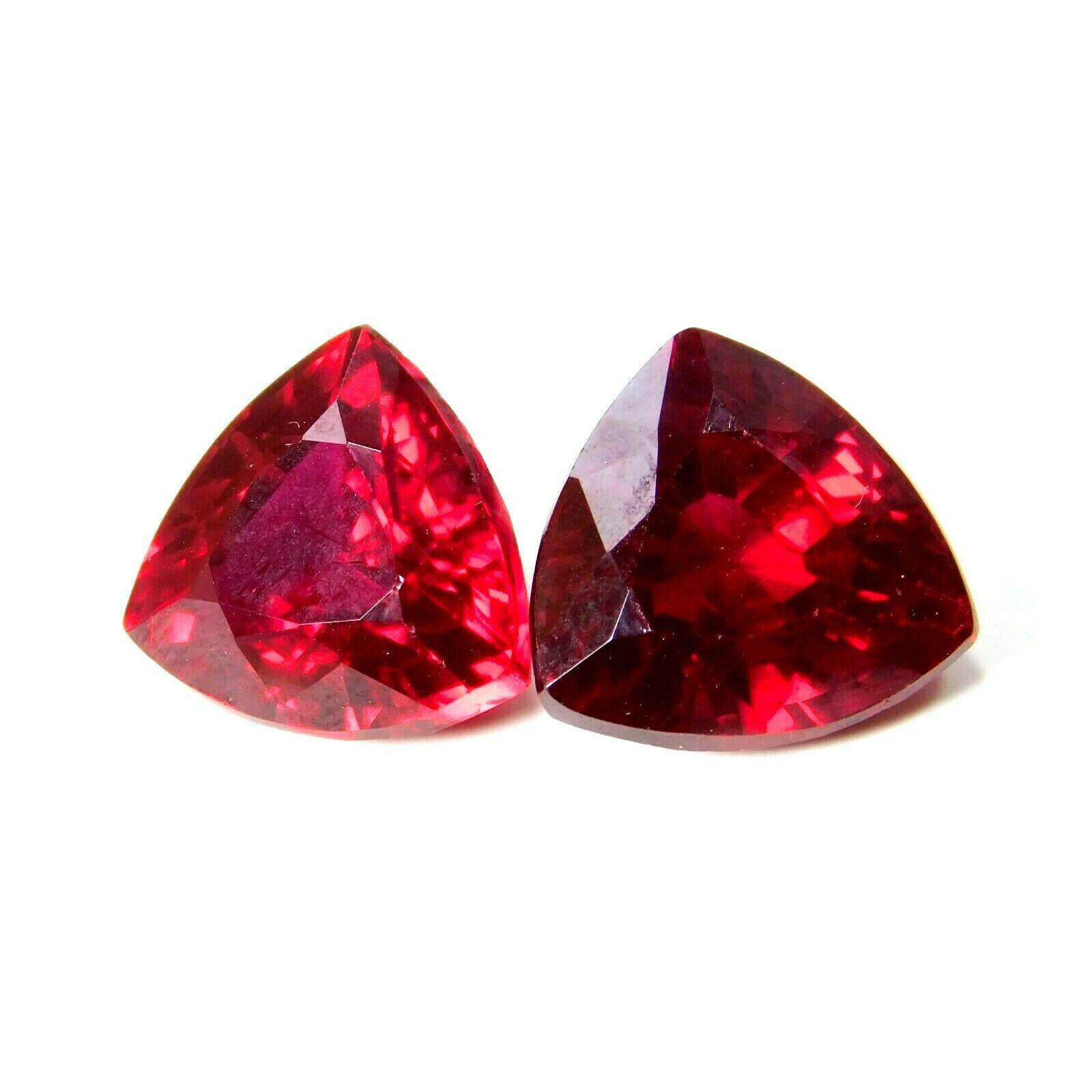 Natural Blood Red Ruby CERTIFIED Pair Trillion Cut 18.23 Ct Loose Gemstone R-5 13.2 mm approx. червоний
Natural Blood Red Ruby CERTIFIED Pair Trillion Cut 18.23 Ct Loose Gemstone R-5 13.2 mm approx. червоний