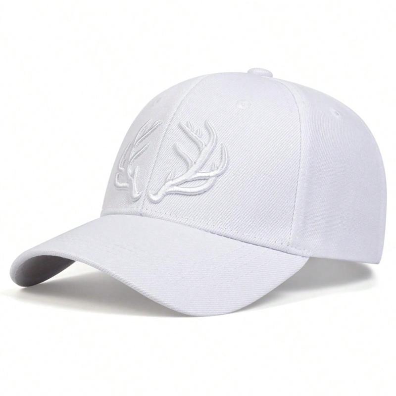 1Piece Unisex Antlers Embroidery Baseball Cap Outdoor Adjustable Sunscreen Leisure Hat Spring Autumn Travel Tourism Vacation
1Piece Unisex Antlers Embroidery Baseball Cap Outdoor Adjustable Sunscreen Leisure Hat Spring Autumn Travel Tourism Vacation