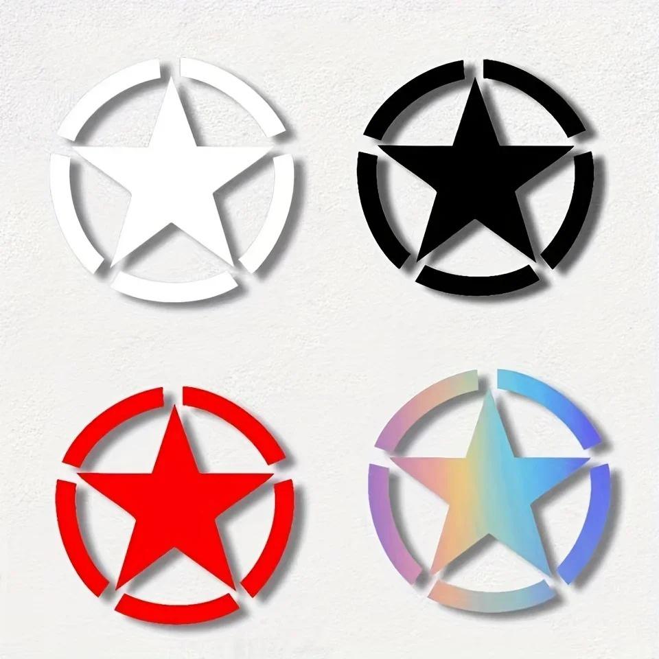 American Five-Pointed Star Car Decal: Personalized Decorative Sticker A130 Red
American Five-Pointed Star Car Decal: Personalized Decorative Sticker A130 Red