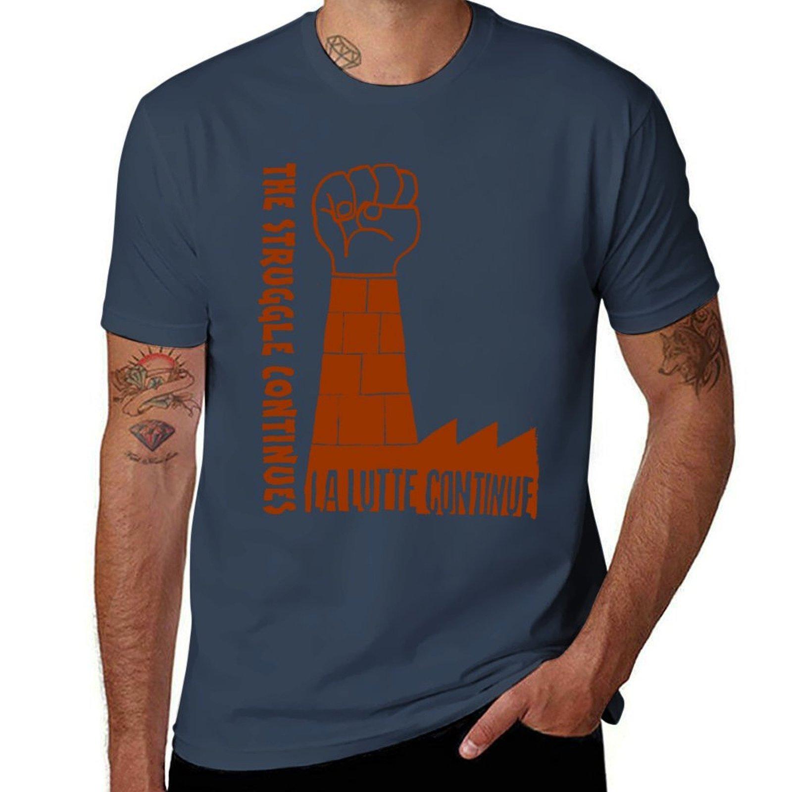 La lutte continue The struggle continues TShirt Plus Size Quick Dry Sports Tee S
La lutte continue The struggle continues TShirt Plus Size Quick Dry Sports Tee S