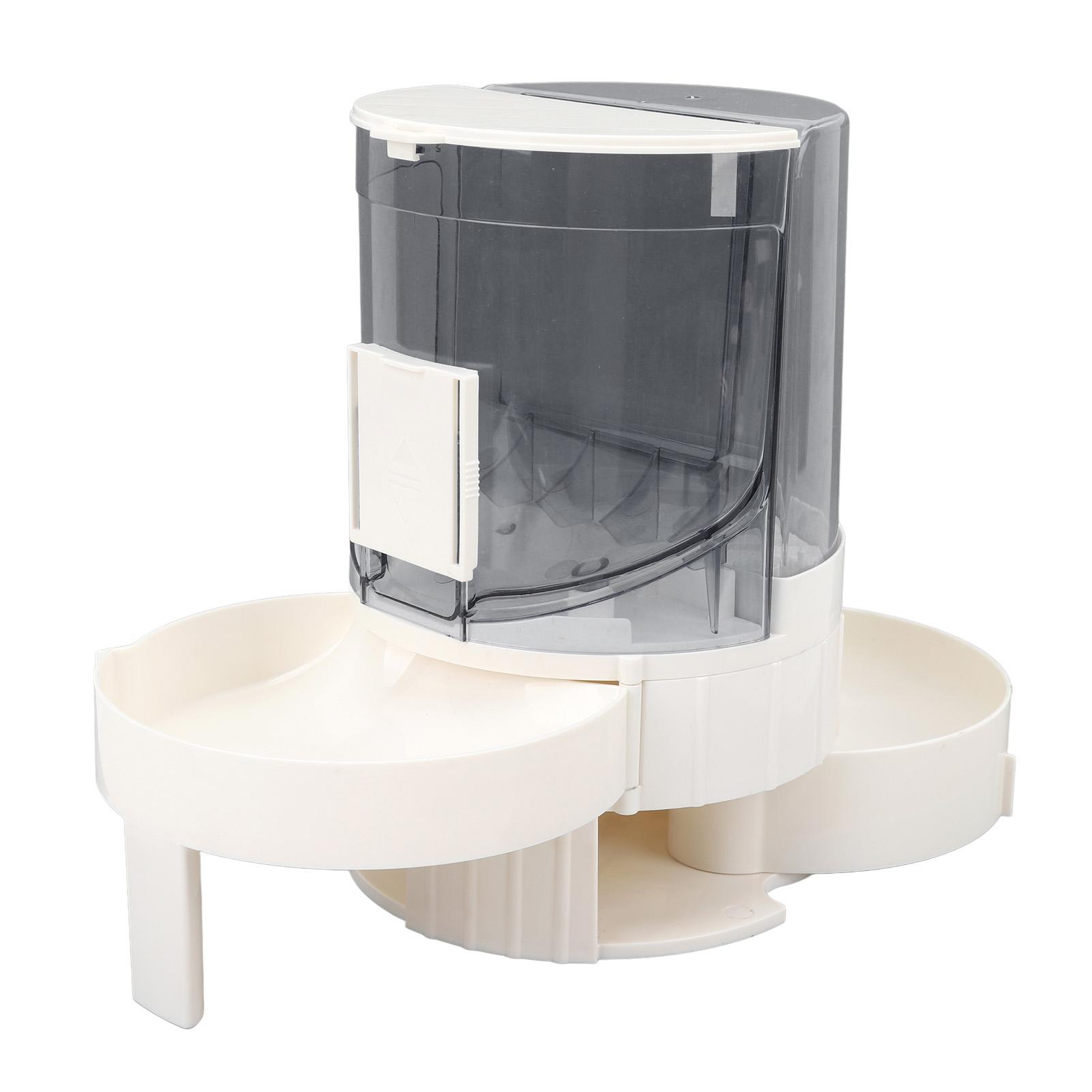 Automatic Cat Dog Feeder Double Layer Dry Wet Separate Rotating Storage Pet Water Dispenser for Small Medium Pets
Automatic Cat Dog Feeder Double Layer Dry Wet Separate Rotating Storage Pet Water Dispenser for Small Medium Pets