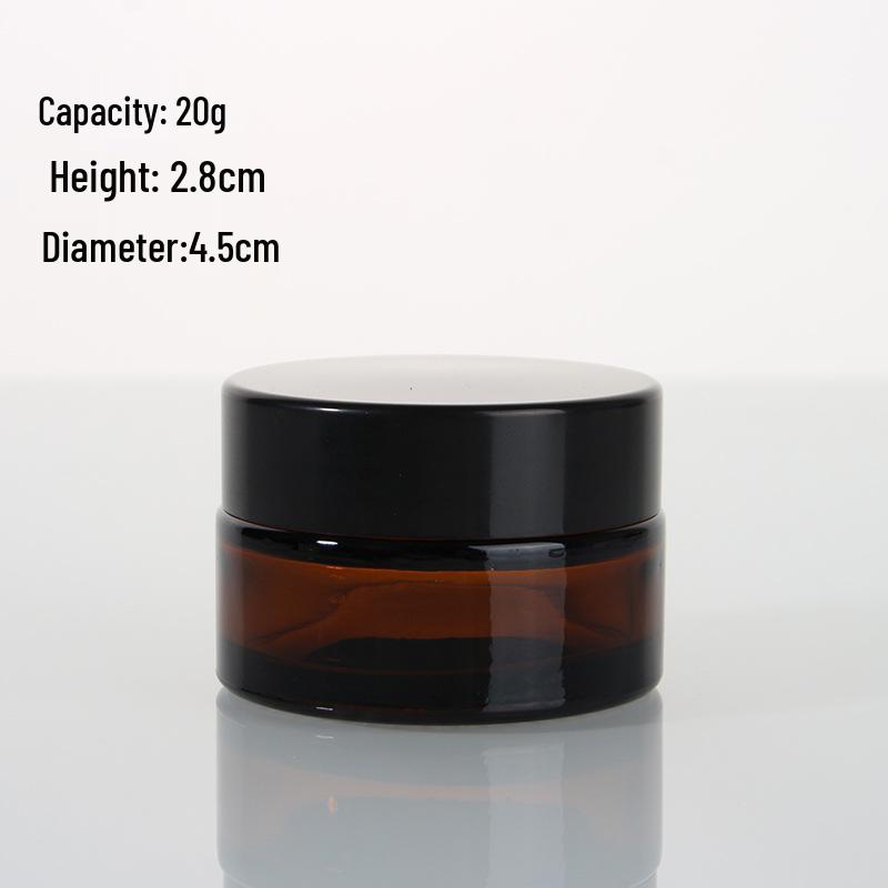 Brown Multi-Size Eye Cream Jar - Travel-Friendly, Portable Glass Cosmetic Sub-Packaging Bottle
Brown Multi-Size Eye Cream Jar - Travel-Friendly, Portable Glass Cosmetic Sub-Packaging Bottle