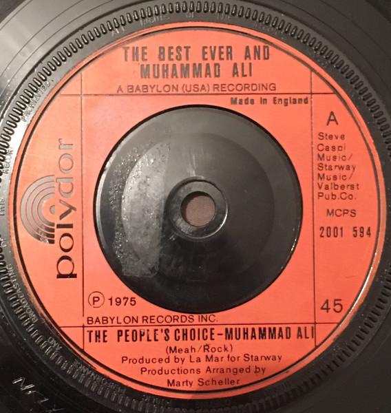 7inch Record BEST EVER & MUHAMMAD ALI - The People s Choice - Muhammad Ali 2001594 Polydor 1975 UK Soul/Funk Used
7inch Record BEST EVER & MUHAMMAD ALI - The People s Choice - Muhammad Ali 2001594 Polydor 1975 UK Soul/Funk Used