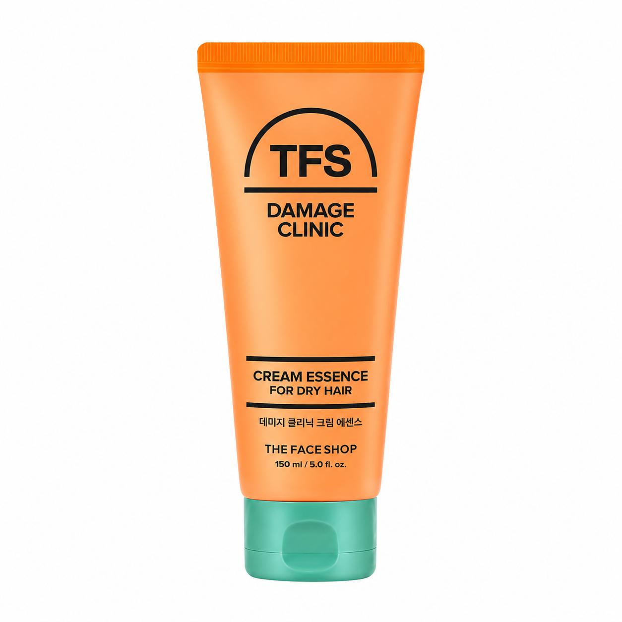 THE FACE SHOP Damage Clinic Cream Essence 150ml – Nourishing Hair Essence for Dry & Damaged Hair Care
THE FACE SHOP Damage Clinic Cream Essence 150ml – Nourishing Hair Essence for Dry & Damaged Hair Care