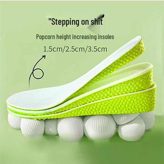 EVA Boost Insoles: Height-Enhancing, Shock-Absorbing, Breathable Winter Sport Inserts for Men & Women with Green Bottom. 43-44
EVA Boost Insoles: Height-Enhancing, Shock-Absorbing, Breathable Winter Sport Inserts for Men & Women with Green Bottom. 43-44