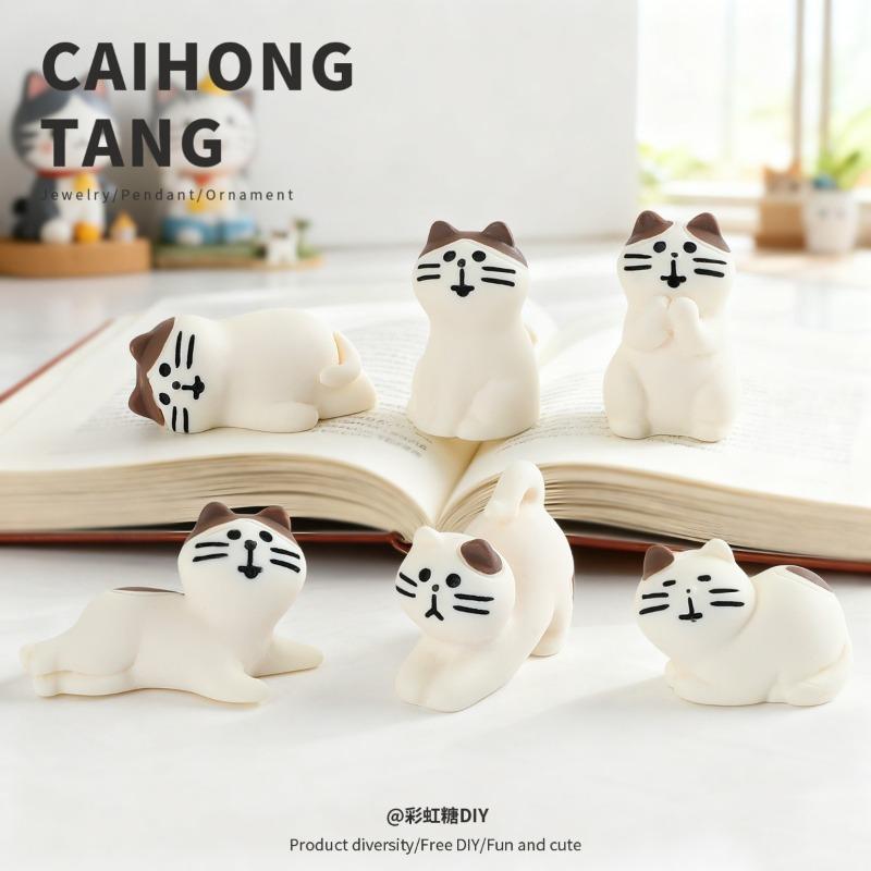 Three-dimensional simulation of small animals, cute kittens, DIY jewelry accessories, homemade desktop ornaments
Three-dimensional simulation of small animals, cute kittens, DIY jewelry accessories, homemade desktop ornaments