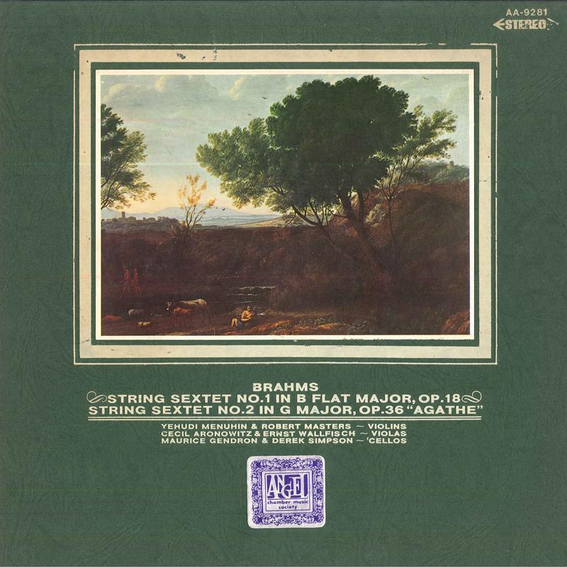 LP Record YEHUDI MENUHIN & ROBERT MASTERS-VIO - Brahms: String Sextet No.1 In B Fla AA9281 ANGEL Japan Obi Classical Used
LP Record YEHUDI MENUHIN & ROBERT MASTERS-VIO - Brahms: String Sextet No.1 In B Fla AA9281 ANGEL Japan Obi Classical Used