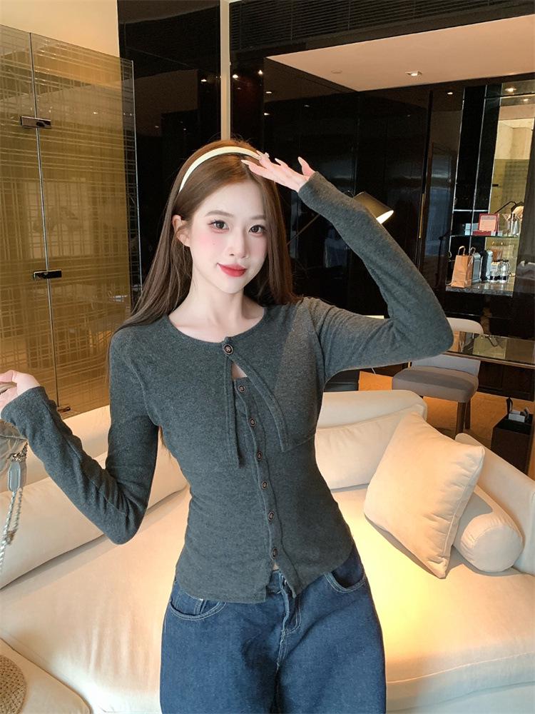 Plus-Size Pure Desire Style Two-Piece Long Sleeve Sexy Slimming Shawl Top XXXL чорний
Plus-Size Pure Desire Style Two-Piece Long Sleeve Sexy Slimming Shawl Top XXXL чорний