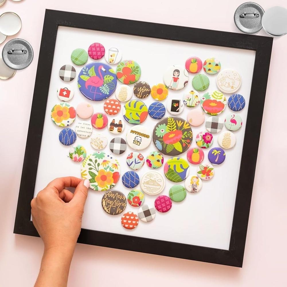 58mm Button Maker Tool Set Badge Making Supplies Paper Mylar Film Pin Backs For Machine Kit Fits 75 120 Gsm Home Craft Use China Mainland
58mm Button Maker Tool Set Badge Making Supplies Paper Mylar Film Pin Backs For Machine Kit Fits 75 120 Gsm Home Craft Use China Mainland