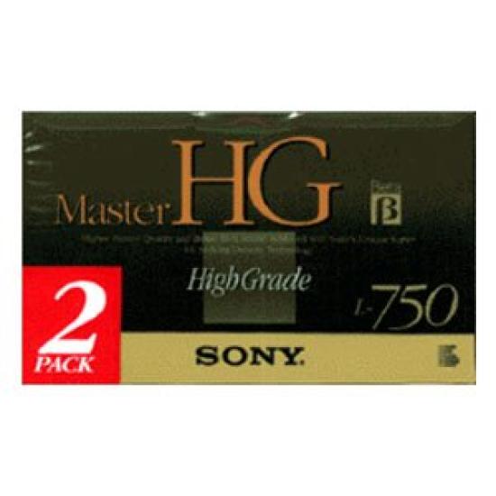 Sony Beta Video Cassette Master HG 2-piece 2L-750MHGB 
Sony Beta Video Cassette Master HG 2-piece 2L-750MHGB