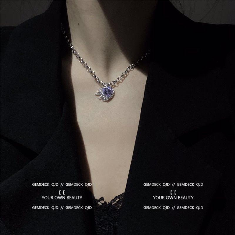 Trendy Amethyst Necklace & Clavicle Chain Earrings Set for Women Sizes are not provided
Trendy Amethyst Necklace & Clavicle Chain Earrings Set for Women Sizes are not provided