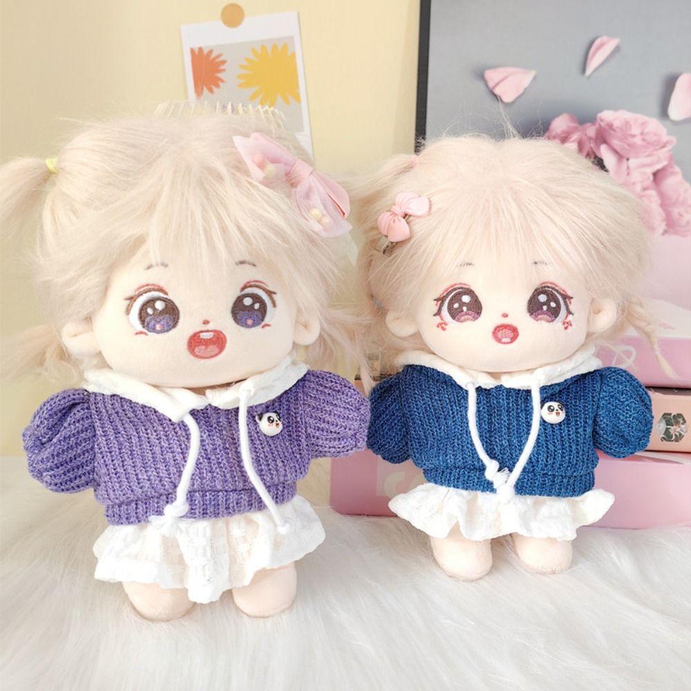 3 Colors Panda Knitted Hoodies Doll Outfits 20cm Cotton Dolls/1/12 BJD Dolls/1/11 1/12 OB11 Dolls
3 Colors Panda Knitted Hoodies Doll Outfits 20cm Cotton Dolls/1/12 BJD Dolls/1/11 1/12 OB11 Dolls