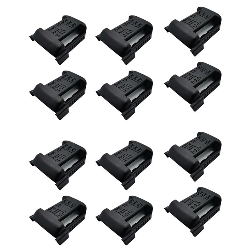 ABUL-12Pcs Battery Mounts Battery Storage Rack Holder Protection Hanger For Box 18V 20V Battery чорний
ABUL-12Pcs Battery Mounts Battery Storage Rack Holder Protection Hanger For Box 18V 20V Battery чорний