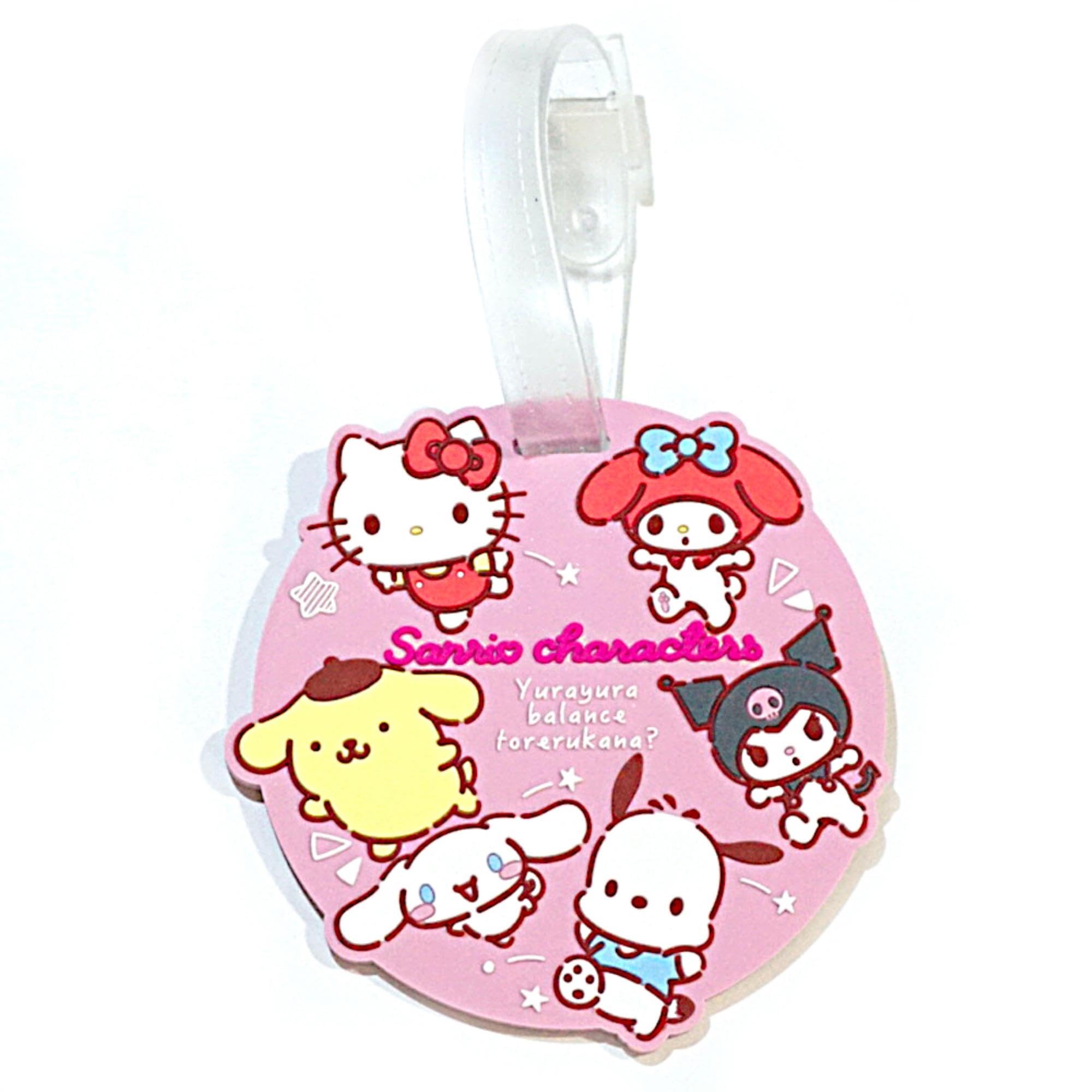 Бирка с именем Sanrio, бирка для багажа, бирка для чемодана, мягкая резина Sanrio из ПВХ, стильный дизайн, неровные 3D милые персонажи, розовый цвет
Бирка с именем Sanrio, бирка для багажа, бирка для чемодана, мягкая резина Sanrio из ПВХ, стильный дизайн, неровные 3D милые персонажи, розовый цвет
