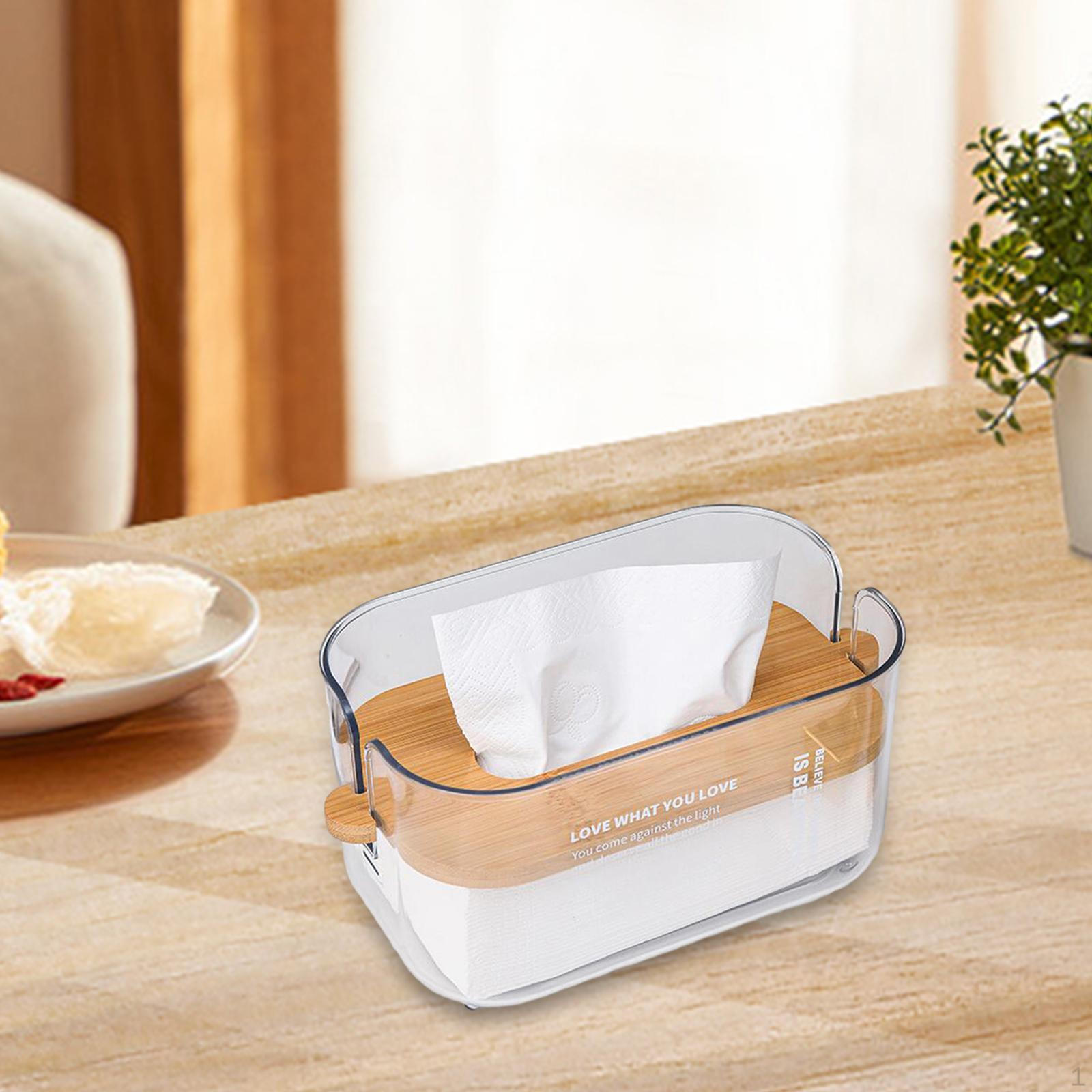 Элегантный держатель для коробок с салфетками для использования дома и в офисе белый