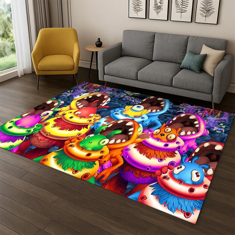 Music Game My Singing Monsters Cartoon Carpet Rug for Bedroom Living Room Sofa Playroom Doormat Home Decor,Kid Area Rug Non-slip 40x60cm
Music Game My Singing Monsters Cartoon Carpet Rug for Bedroom Living Room Sofa Playroom Doormat Home Decor,Kid Area Rug Non-slip 40x60cm