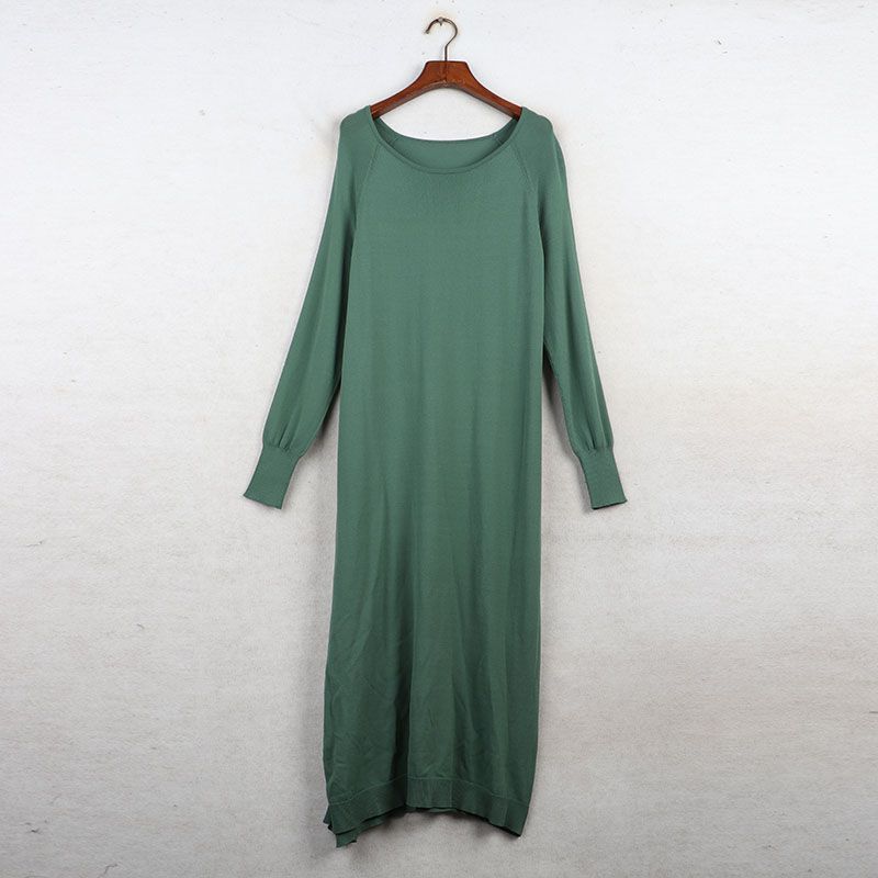 Sunshine House Lonely Export Tail Single K-style Women s Autumn round Neck Pullover Long Sleeves Knitting Dress Women s Loose Slim Looking Green Bust size 96
Sunshine House Lonely Export Tail Single K-style Women s Autumn round Neck Pullover Long Sleeves Knitting Dress Women s Loose Slim Looking Green Bust size 96