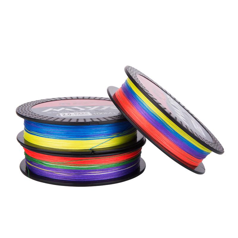 Folk Artist 8-Strand PE Fishing Line, 100m Multicolor
Folk Artist 8-Strand PE Fishing Line, 100m Multicolor