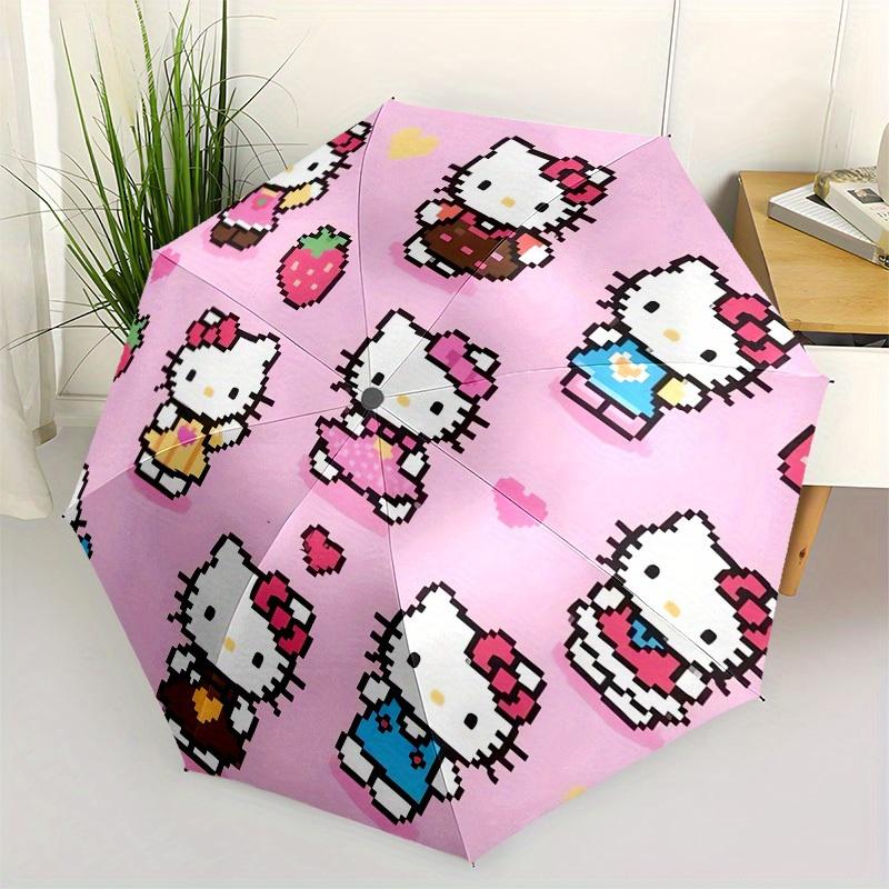 1pc Hello Kitty Pixel Art Pattern Umbrella with Plastic Handle,Suitable for All Seasons Home Travel Outdoor UmbrellaSanlio307
1pc Hello Kitty Pixel Art Pattern Umbrella with Plastic Handle,Suitable for All Seasons Home Travel Outdoor UmbrellaSanlio307
