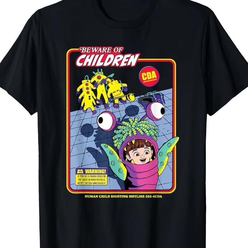 Pixar Monsters, Inc. Sully and Mike Wassky CDA Pattern T-shirt Boo! on The Loose Design 100% cotton printed T-shirt S
Pixar Monsters, Inc. Sully and Mike Wassky CDA Pattern T-shirt Boo! on The Loose Design 100% cotton printed T-shirt S