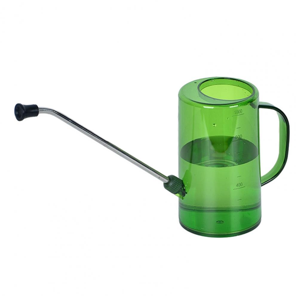 1000ml Watering Can With Sprinkler Nozzle Long Mouth Transparent Scale Potted Irrigation Plant Watering Pot Gardening Supplies
1000ml Watering Can With Sprinkler Nozzle Long Mouth Transparent Scale Potted Irrigation Plant Watering Pot Gardening Supplies