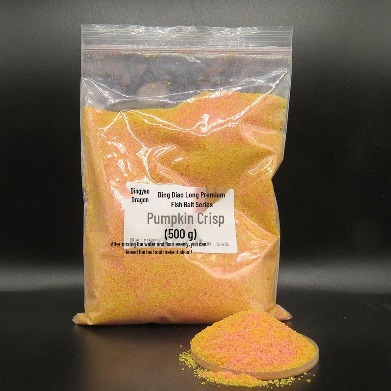 Sweet Fragrance Non-stick Pumpkin Shrimp Paste Bait for Spring/Autumn Crucian Carp Fishing
Sweet Fragrance Non-stick Pumpkin Shrimp Paste Bait for Spring/Autumn Crucian Carp Fishing